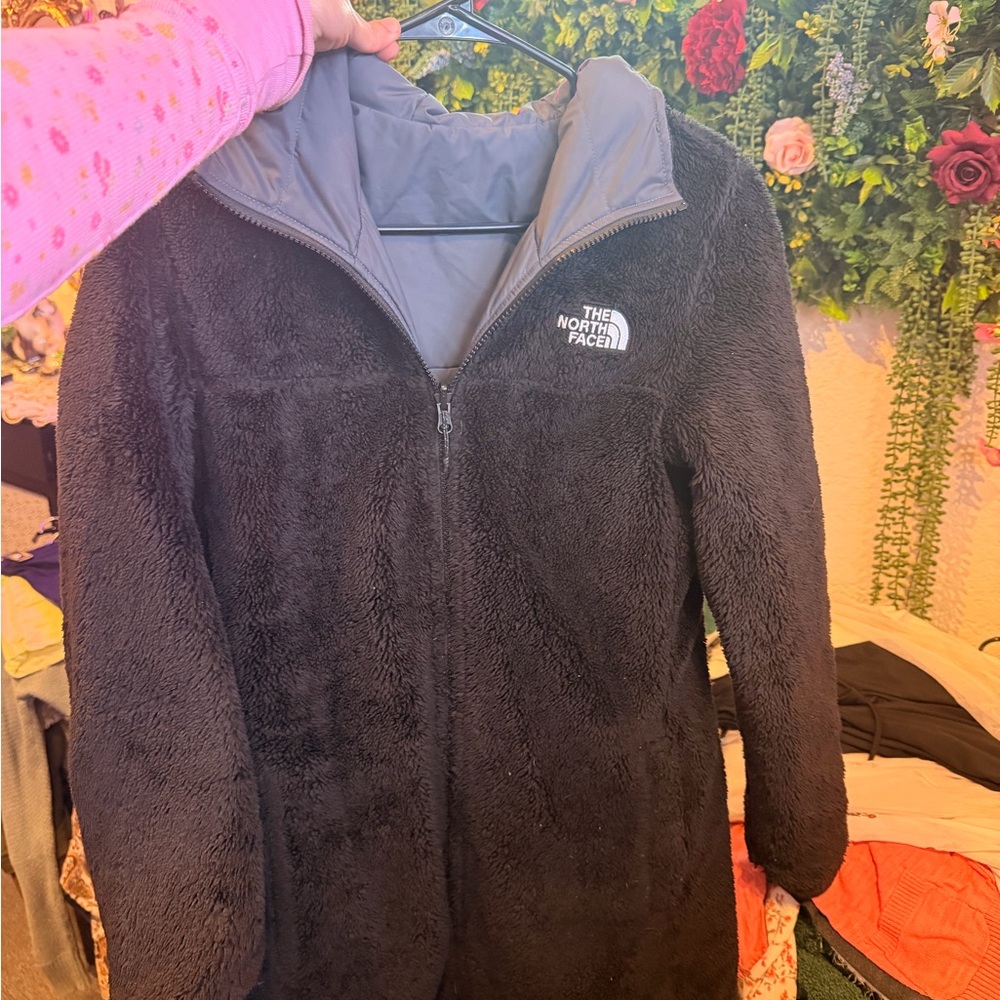 The North Face Charcoal Fleece Jacket